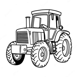 Case Traktor Ausmalbild | Case Traktor Ausmalbild