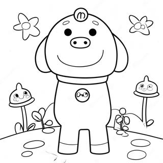 Hey Duggee Ausmalbild | Hey Duggee Ausmalbild