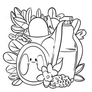 Wellness Ausmalbild | Wellness Ausmalbild