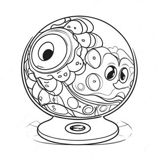 Pop It Fidget Spielzeug Ausmalbild | Pop It Ausmalbild