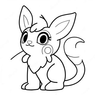 Sylveon Ausmalbild | Sylveon Ausmalbild