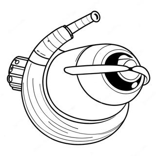 Turbo Ausmalbild für Kinder | Turbo Ausmalbild