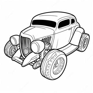 Schnelles Turbo Auto Ausmalbild | Turbo Ausmalbild