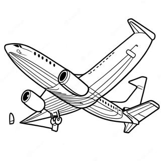 Boeing 737 Ausmalbild | Boeing 737 Ausmalbild