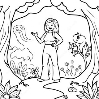 Garten Eden Ausmalbild | Garten Eden Ausmalbild