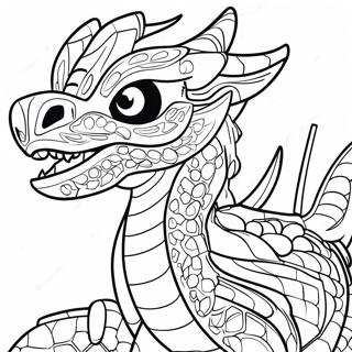 Drachen Ninjago Ausmalbild | Drachen Ninjago Ausmalbild