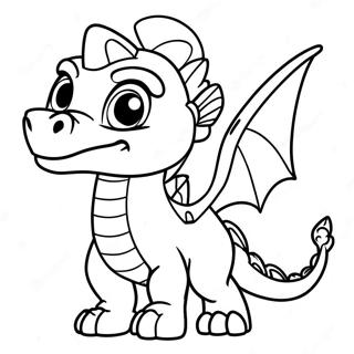 Spyro der Drache Skylanders Ausmalbild | Skylanders Ausmalbild