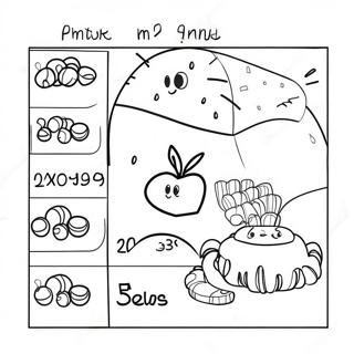 Kindergarten Mathematik Subtraktion Ausmalbild | Kindergarten Mathematik Ausmalbild