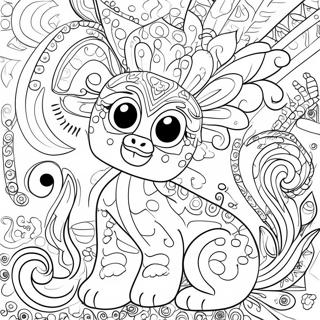 Alebrijes Ausmalbild | Alebrijes Ausmalbild