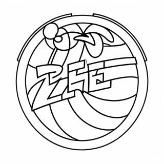 76ers Logo Ausmalbild | 76ers Ausmalbild