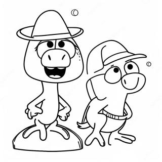 Phineas und Ferb Ausmalbild | Phineas und Ferb Ausmalbild