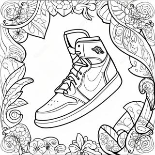 Air Jordan Logo Ausmalbild | Air Jordan Ausmalbild