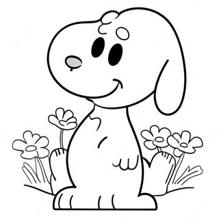 Snoopy Ausmalbild | Snoopy Ausmalbild