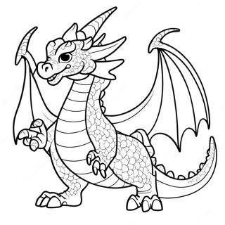 Wütender Drache Ausmalbild | Wütend Ausmalbild