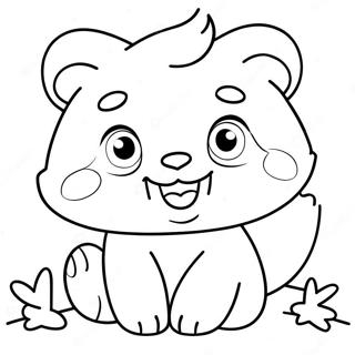 Niedliches Nummer 1 Ausmalbild | Nummer 1 Ausmalbild