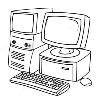 Computer Ausmalbild | Computer Ausmalbild