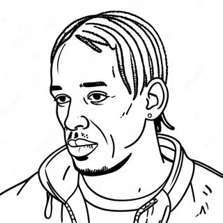 Travis Scott Ausmalbild | Travis Scott Ausmalbild