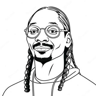 Snoop Dogg Ausmalbild | Snoop Dogg Ausmalbild