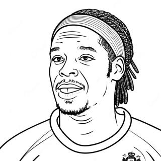 Ronaldinho Ausmalbild | Ronaldinho Ausmalbild