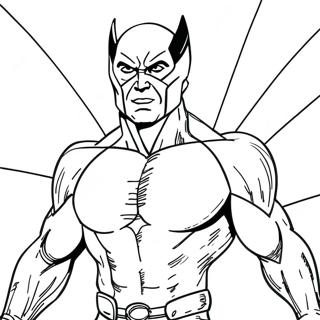 X-Men Ausmalbild | X-Men Ausmalbild