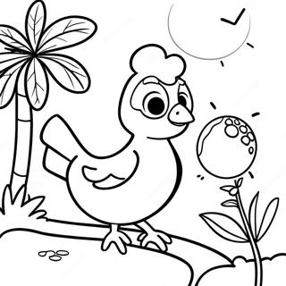 Chicka Chicka Boom Boom Ausmalbild | Chicka Chicka Boom Boom Ausmalbild