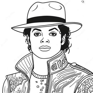 Michael Jackson Ausmalbild | Michael Jackson Ausmalbild