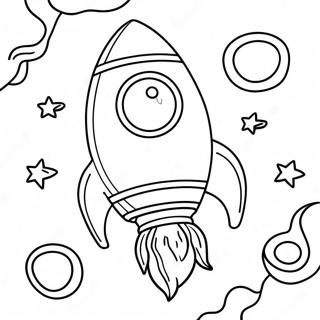 Rakete Ausmalbild | Rakete Ausmalbild