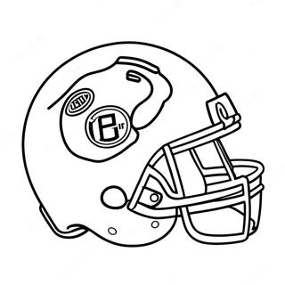 Cleveland Browns Logo Ausmalbild | Cleveland Browns Ausmalbild