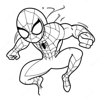 Spiderman Sonic Ausmalbild | Spiderman Sonic Ausmalbild