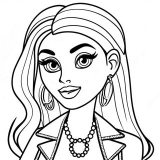 Fashion Bratz Ausmalbild | Mode Bratz Ausmalbild