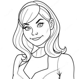 Gwen Stacy Ausmalbild | Gwen Stacy Ausmalbild