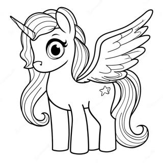 Alicorn Ausmalbild | Alicorn Ausmalbild