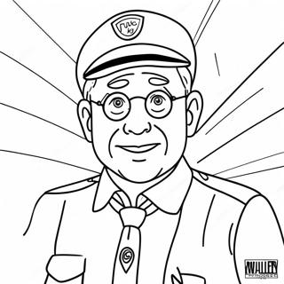 Wally Darling Ausmalbild | Wally Darling Ausmalbild