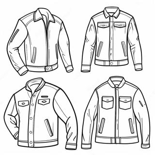 Jacke Ausmalbild | Jacke Ausmalbild