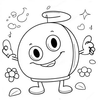 BFDI Ausmalbild | BFDI Ausmalbild