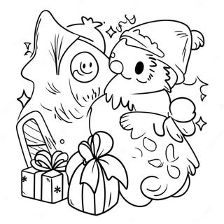 Weihnachtsgeschichte Ausmalbild | Weihnachtsgeschichte Ausmalbild