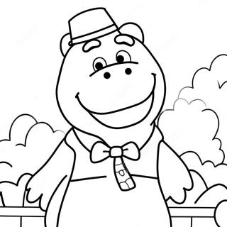 Barney Ausmalbild | Barney Ausmalbild