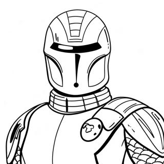 Cobra Commander GI Joe Ausmalbild | GI Joe Ausmalbild
