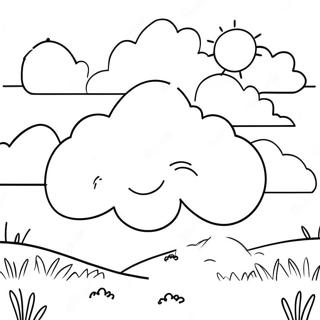 Wolke Malvorlagen