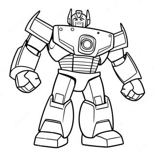 Optimus Prime Rettungsbots Ausmalbild | Rettungsbots Ausmalbild