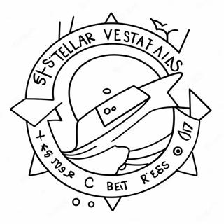 Stellar VBS Logo Ausmalbild | Stellar VBS Ausmalbild