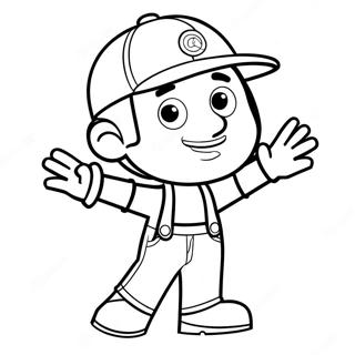 Handy Manny Ausmalbild | Handy Manny Ausmalbild