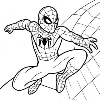 Spiderman Ausmalbild | Spiderman und Hello Kitty Ausmalbild