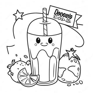 Limonade Ausmalbild | Limonade Ausmalbild