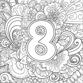 Nummer 8 Ausmalbild | Nummer 8 Ausmalbild