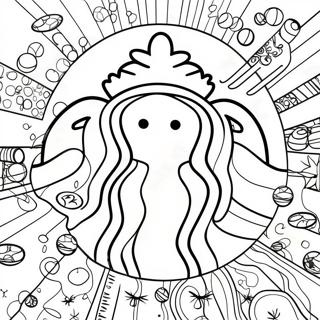 Starbucks Kawaii Malvorlagen