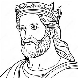 König David Ausmalbild | König David Ausmalbild