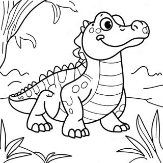 Krokodil Ausmalbild | Krokodile Ausmalbild