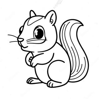 Eichhörnchen Ausmalbild | Eichhörnchen Ausmalbild