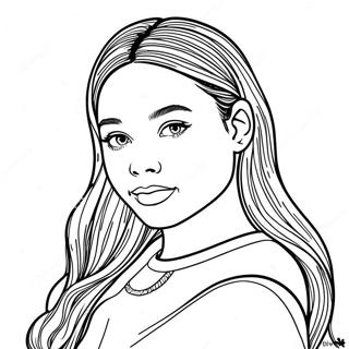 Olivia Rodrigo Ausmalbild | Olivia Rodrigo Ausmalbild